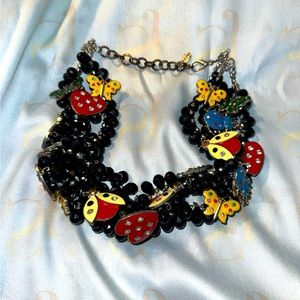 Beautiful broach necklace